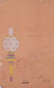 Flavio Poli (1900 - 1984) Original Sketch