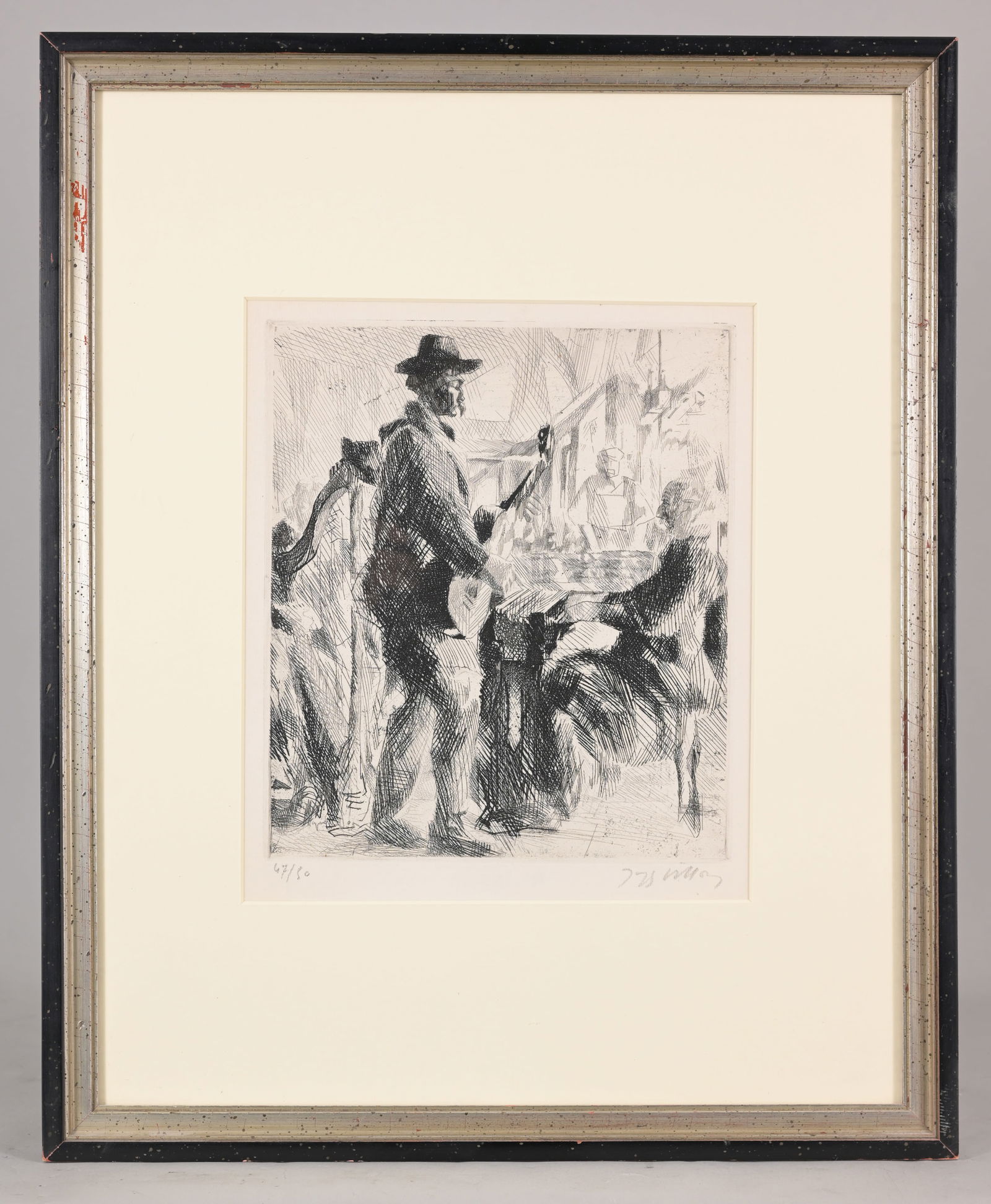 Jacques Villon - "Musiciens chez le Bistro" (1 of 6)