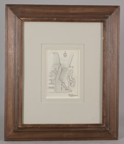 Jean Metzinger (1883 - 1956) Double Sided Sketch