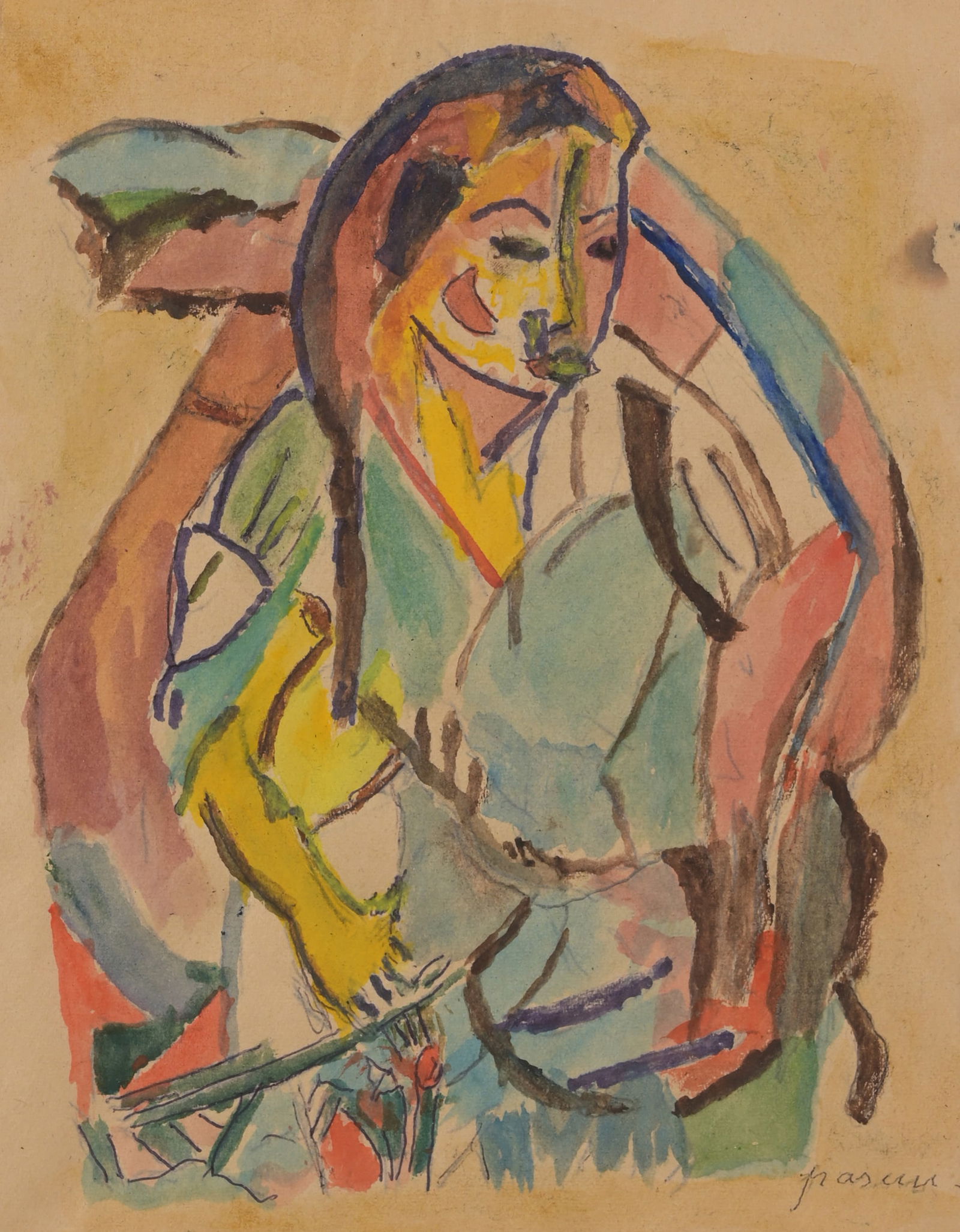 Jules Pascin (Bulgarian, 1885 - 1930) (1 of 5)