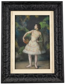 Louis Kronberg (1872 - 1965) "The Tambourine"