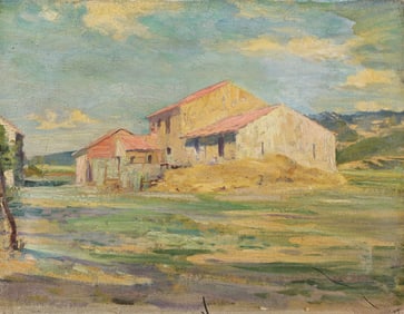 Follower of Valtat, French Landscape. Stamped