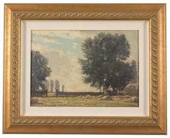 American School, Impressionist Coastal Scene