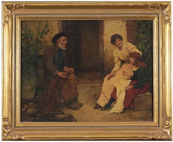 Oliver Rhys (UK,1854 - 1907)