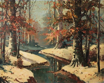 William A Eyden (Indiana, 1893-1982) Brown County