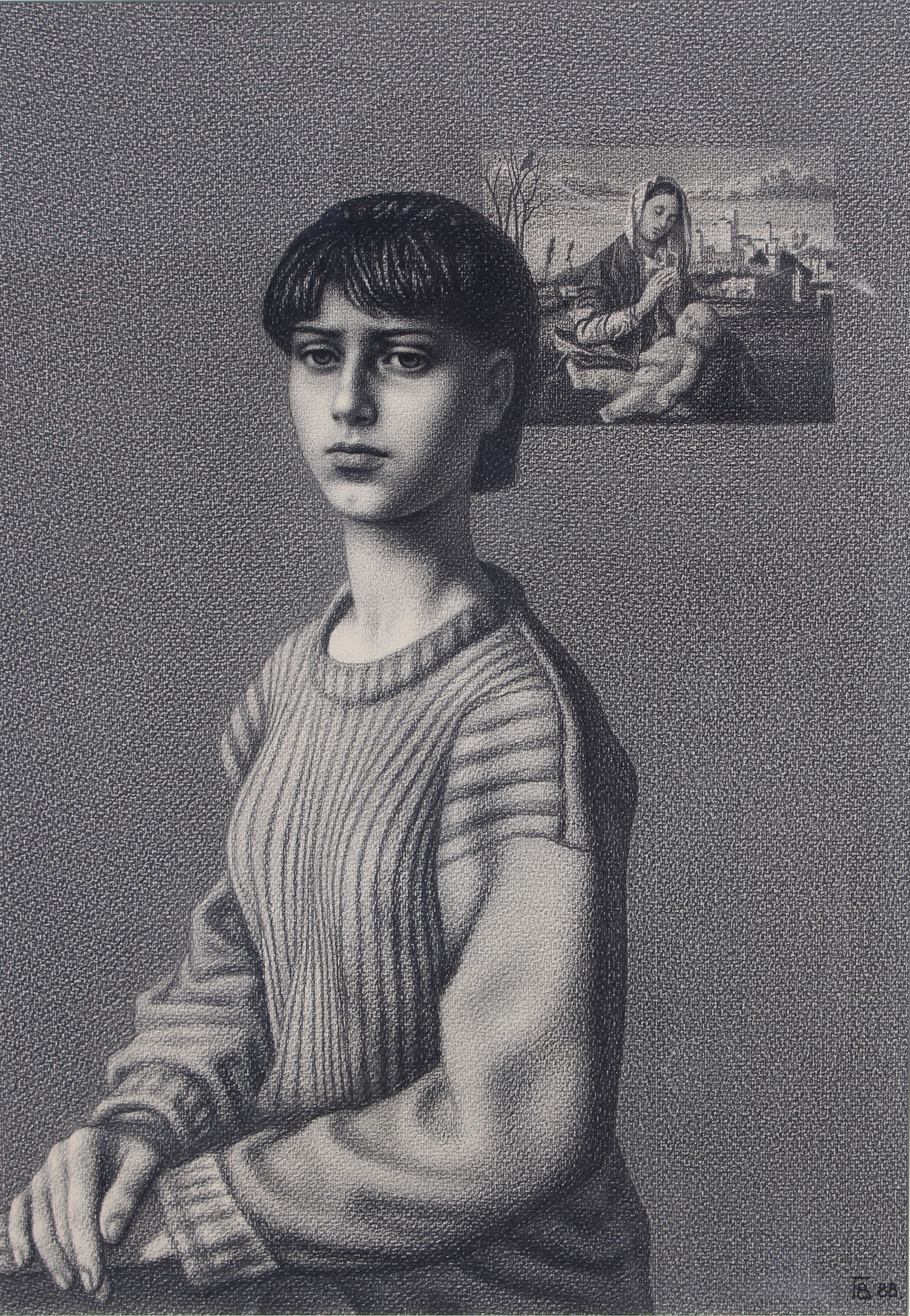 Vitally Grigoryev (Russian, b. 1957) Drawing (1 of 4)