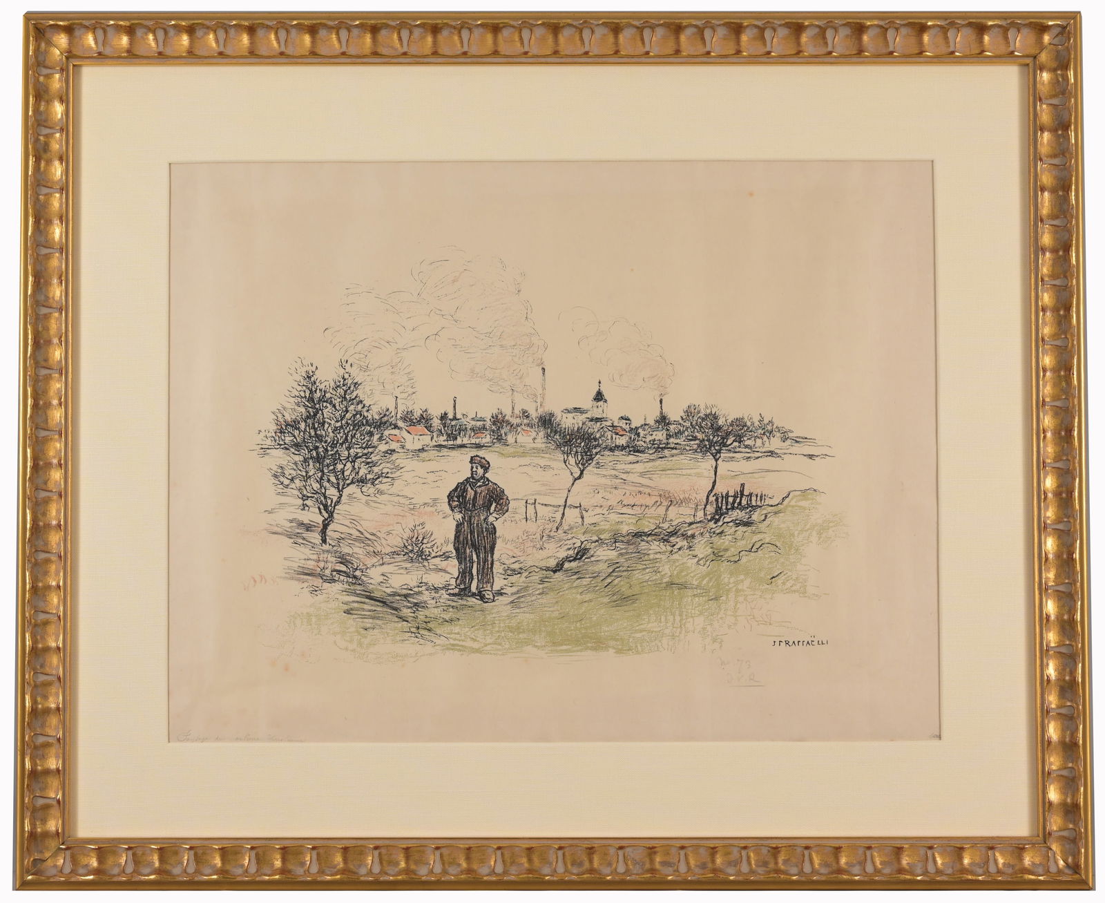 J.F Raffaelli - Le Terrassier de la Plaine (1 of 3)