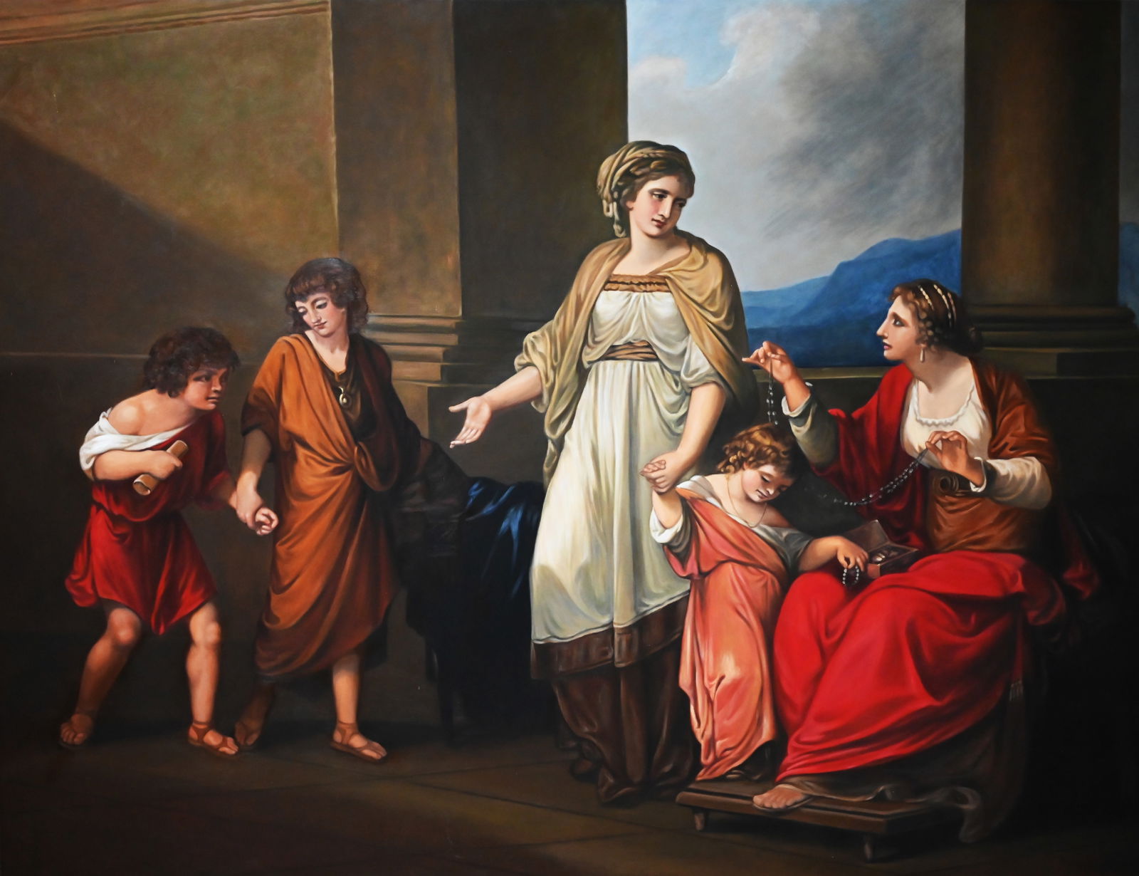 Monumental Painting, After Angelica Kauffman (1 of 6)