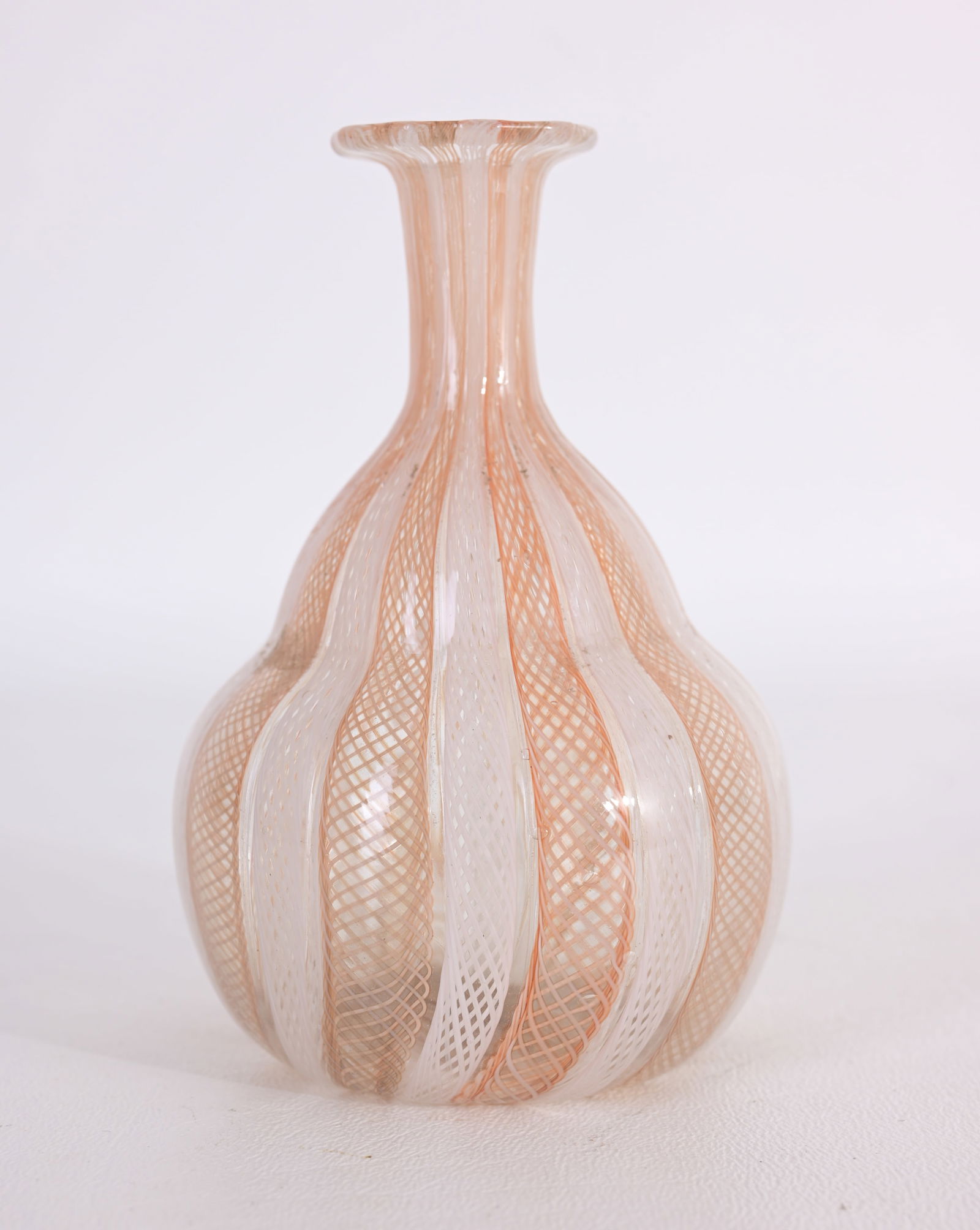 19th C. Murano Glass Hand Blown Flask (1 of 4)