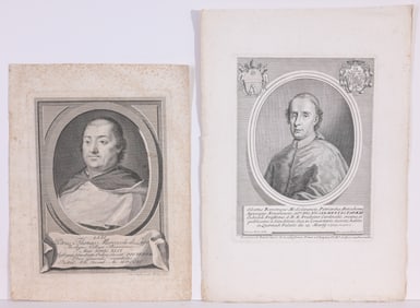 (2) 18th Century Engravings