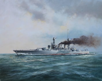 Charles J Lundgren (1911 - 1988) "USS W Virginia"