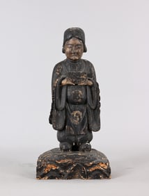 18th C. Japanese Edo Carved Figures