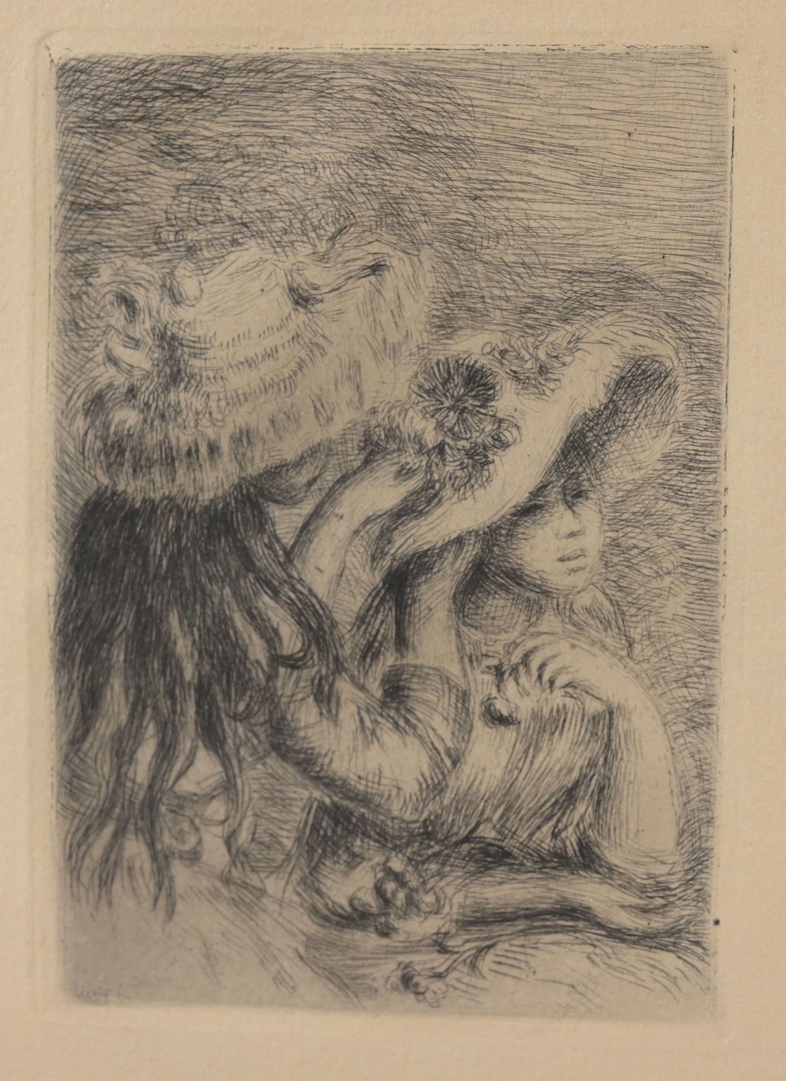 Pierre Auguste Renoir "Chapeau Epingle" Etching (1 of 5)