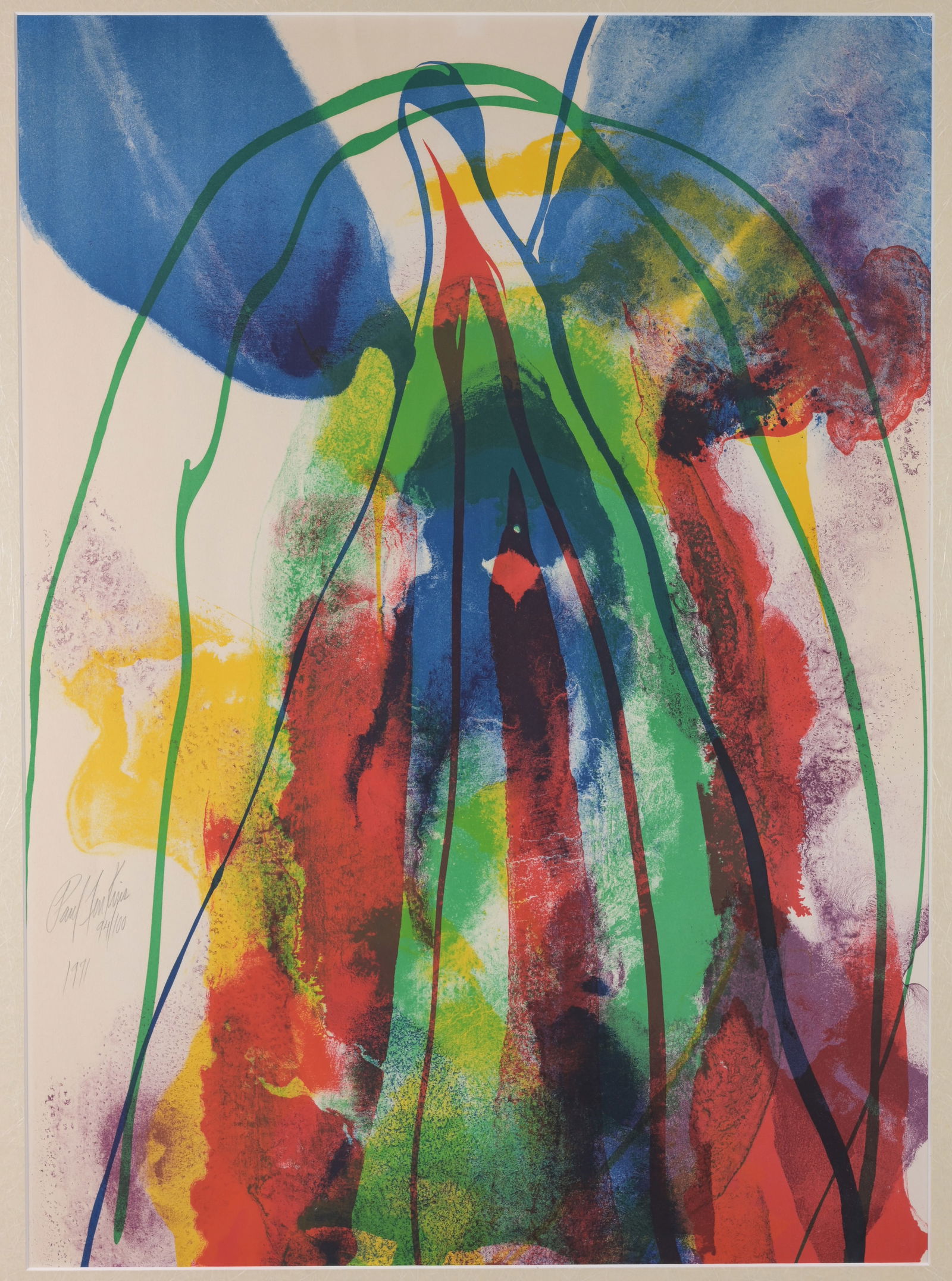 Paul Jenkins (1923 - 2012) "Earth Day" (1 of 4)