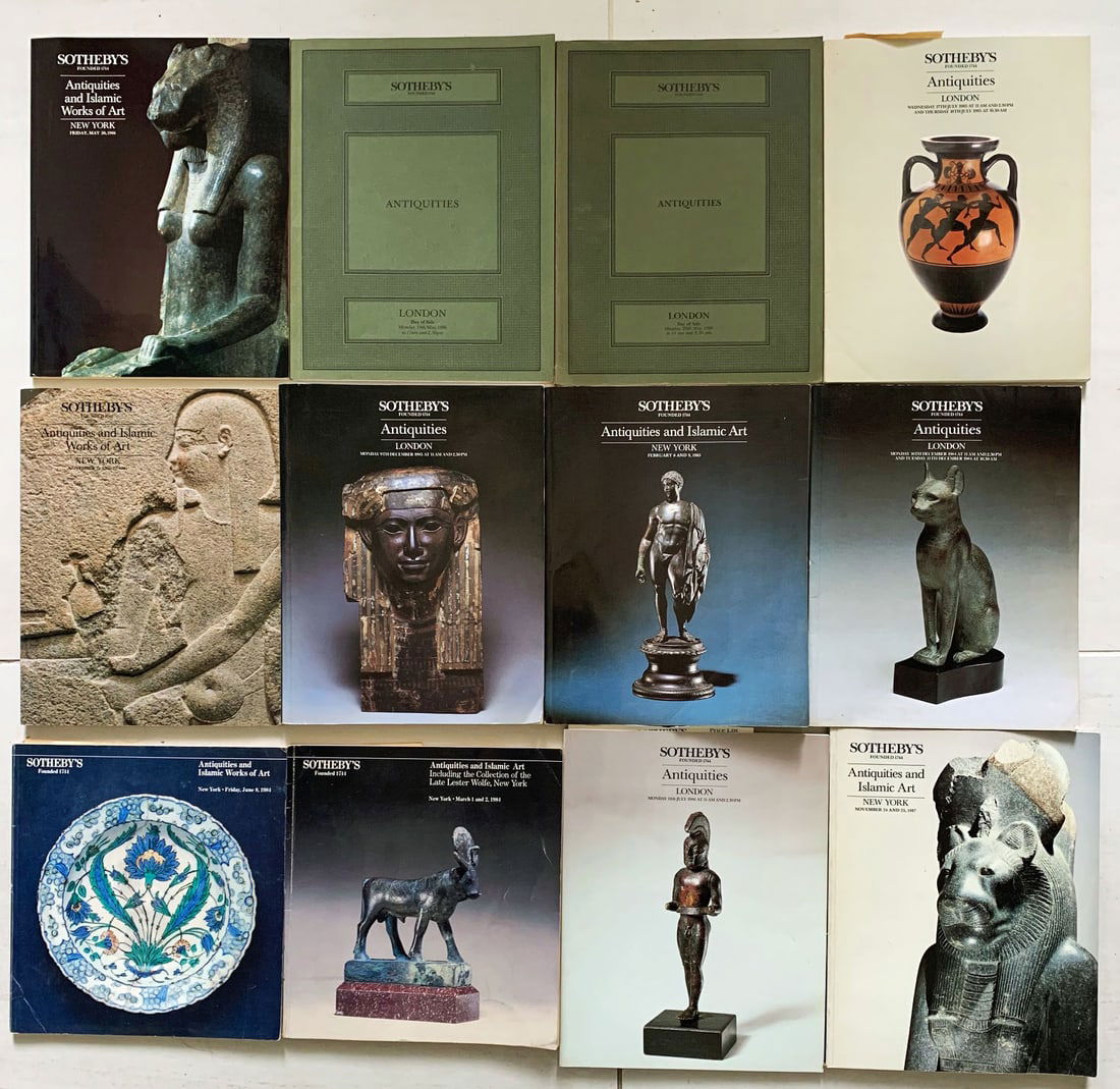 group of 12 Sotheby's catalogs (1 of 1)