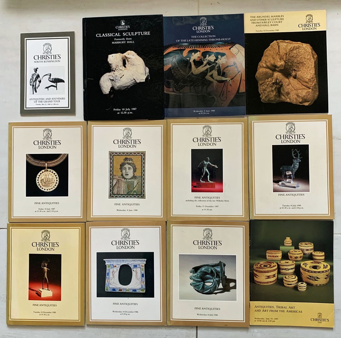 group of 12 Christie's catalogs (1 of 1)