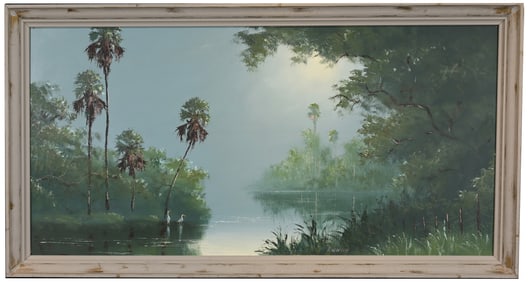 Harold Newton (1934 - 1994) 24 x 48 Highwayman