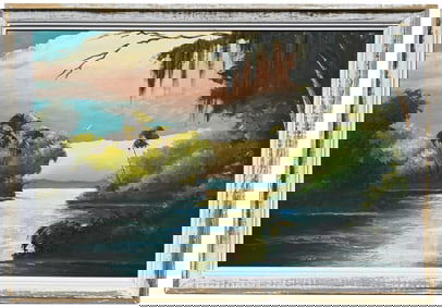 James Gibson (1938 - 2017) "St Lucie Sunrise"