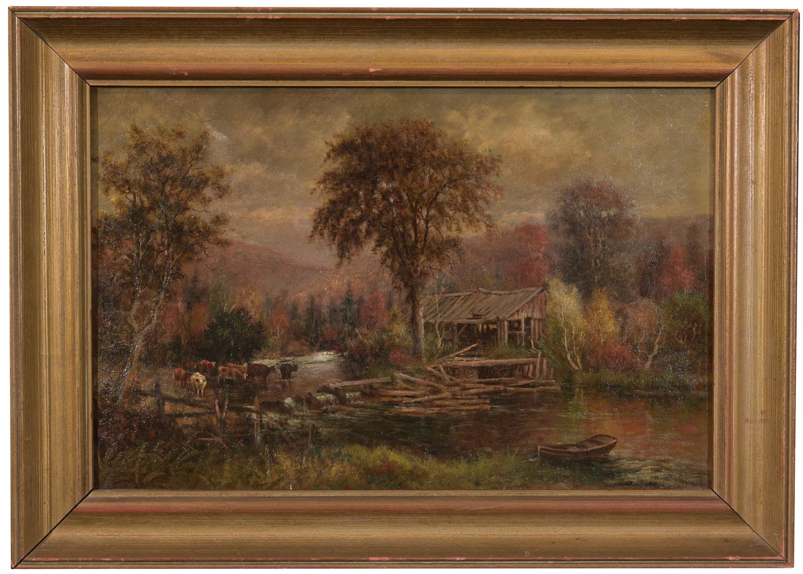 Herman Rohde (American, 19th C.) Hudson River (1 of 6)