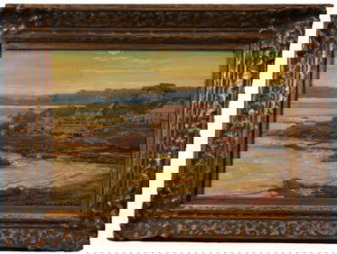 Edward J. Holslag (1870 - 1924) Gloucester Harbor