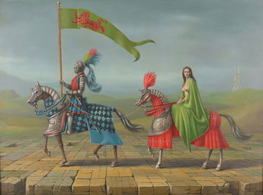 Raymond Whyte (1923 - 2002) "Blue Knight"