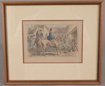 John Leech (British, 1817 - 1864) Etching