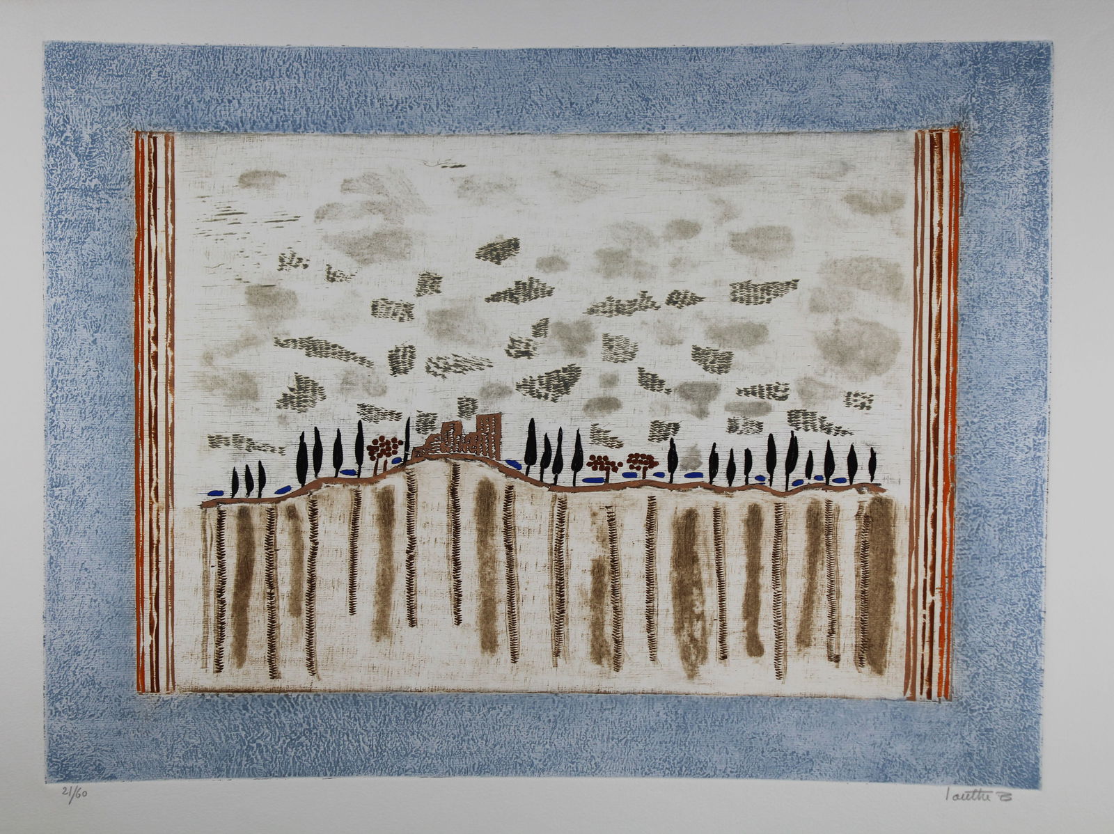 Marc-Antoine Louttre Bissiere (French, 1926-2012) (1 of 4)