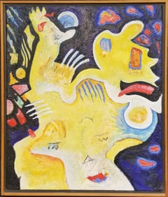 Thomas Koether (NY, FL b. 1940) "Gone Shopping"