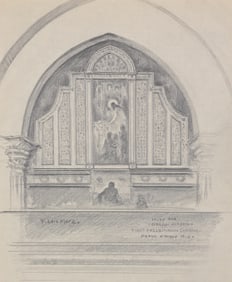 Francis Luis Mora (1874 - 1940) Sketch