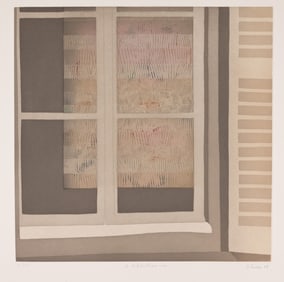 Jean Solombre (1948 - 2005) "la bibliotheque"