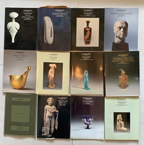 group of 12 Sotheby's catalogs