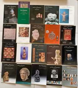 group of 21 Arte Primitivo catalogs