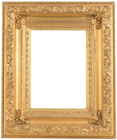 19th C. Gilt/Wood American School Frame