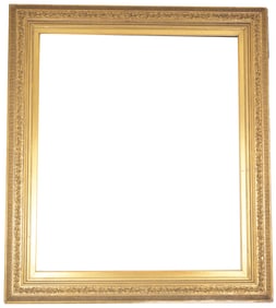 Large 19th C. American School Gilt/Wood Frame