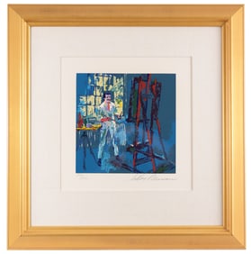 Leroy Neiman, Self Portrait Serigraph 205/500
