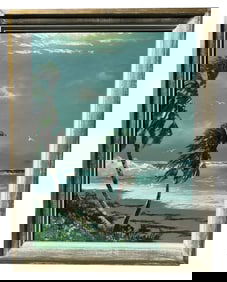 Sam Newton (b. 1948) Two Palms