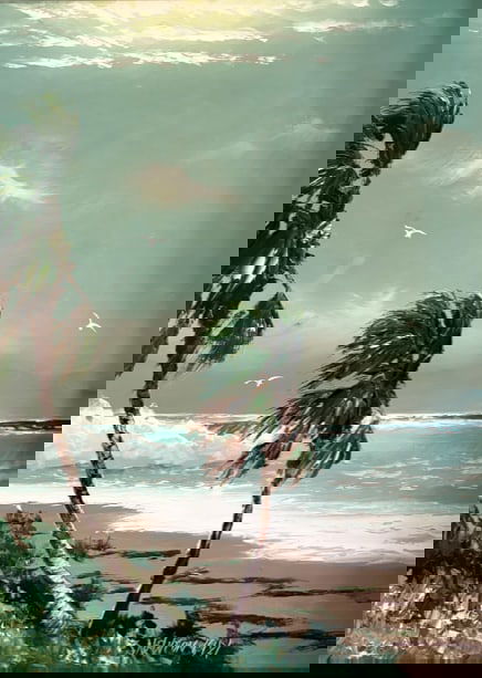 Sam Newton (b. 1948) Two Palms (1 of 4)