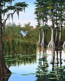 Ben Essenburg (1947 - 2018) "Cypress Stand"