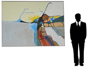 Glenna Finch (1925 - 2001) Summer Myths 77 x 55 in