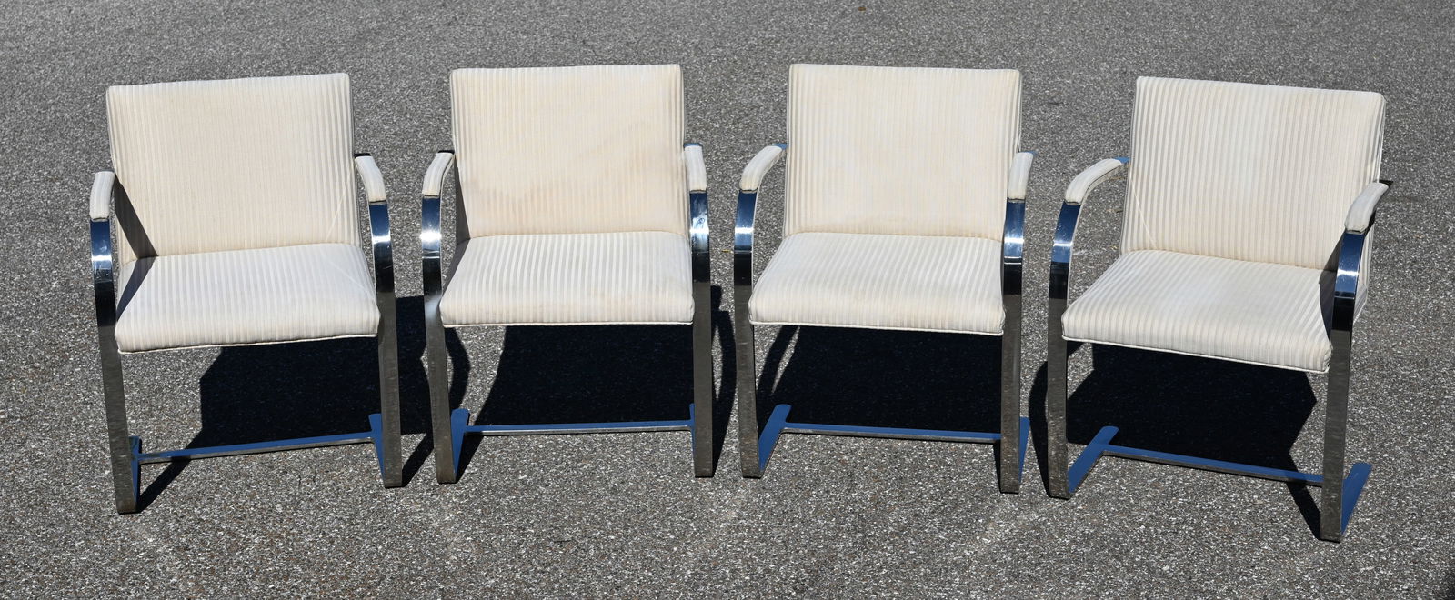4 Mies van der Rohe for Knoll Flat Bar Brno Chairs (1 of 9)