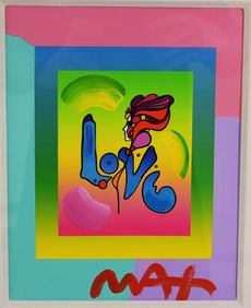 Peter Max - "Love on Blends"