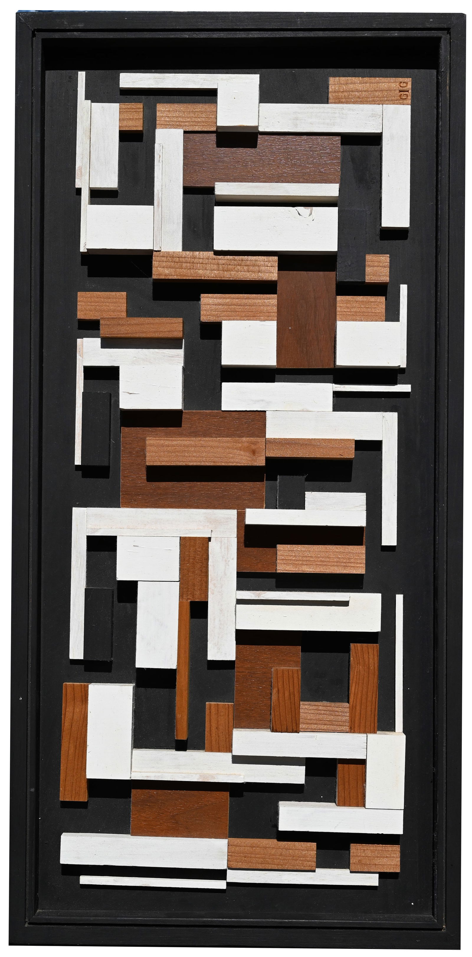 Gerald Griffith (American, 20th C) Wood Collage (1 of 5)
