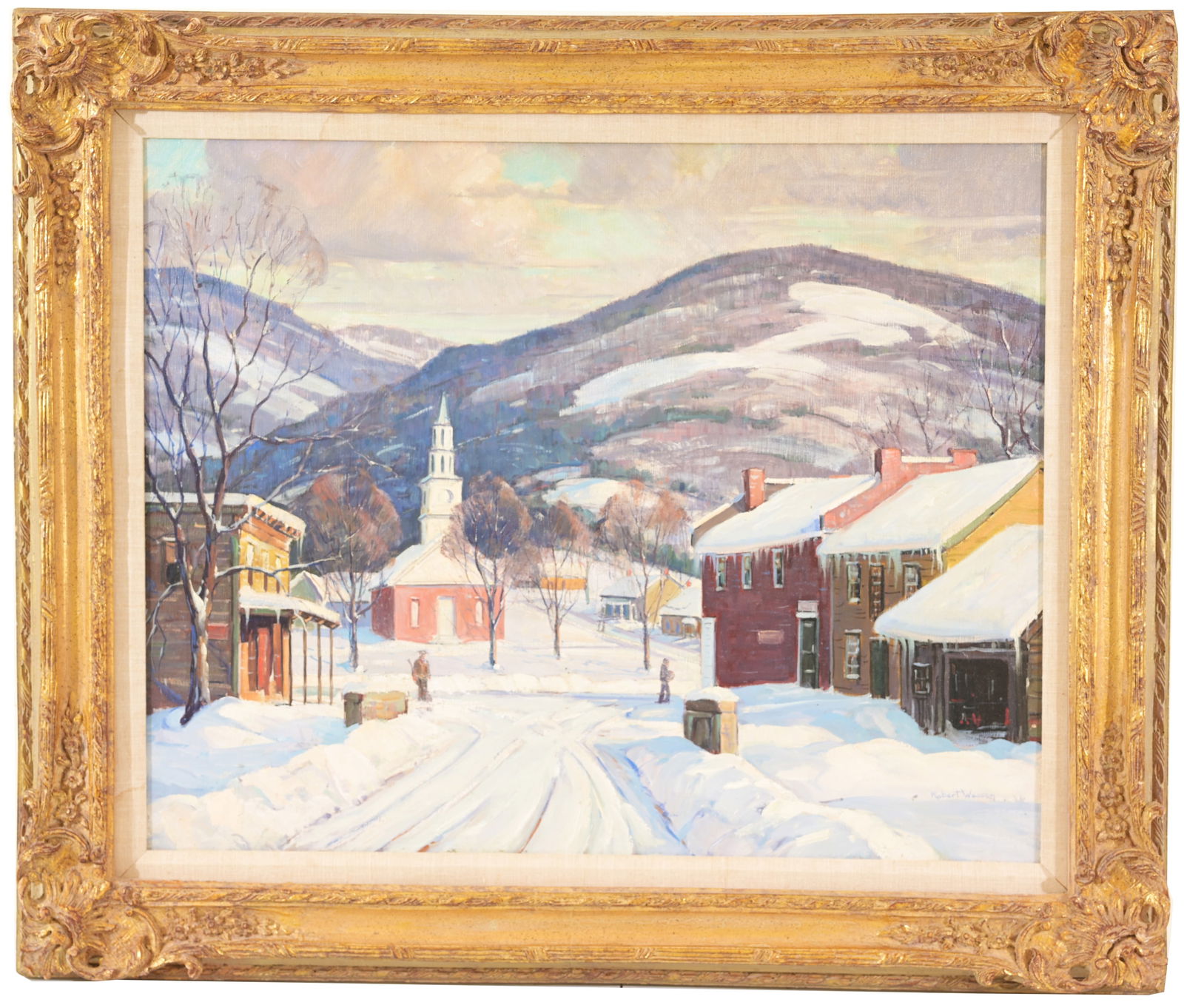 George Quaintance (american 1902 1957) Oil On Canv