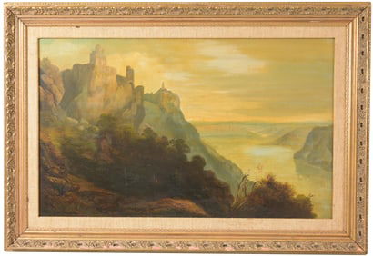 Paul Ritter I  (1829 - 1907) Hudson River Scene