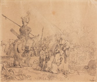 Rembrandt - "The Baptism of the Eunuch"