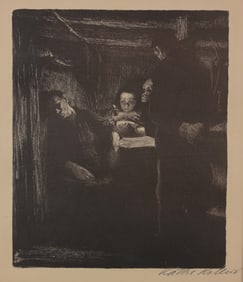 Kathe Kollwitz (1867 - 1945) "Tod"