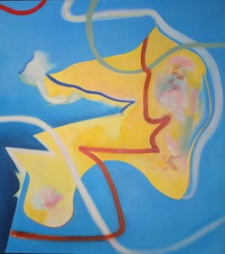 Thomas Koether (NY, b. 1940) Monumental Abstract