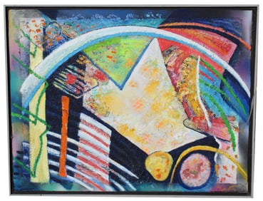 Thomas Koether (NY, FL b 1940) "Random Perimeters"