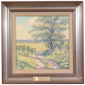 Mervyn Goode (b. 1948) "Sussex Track & Oak"