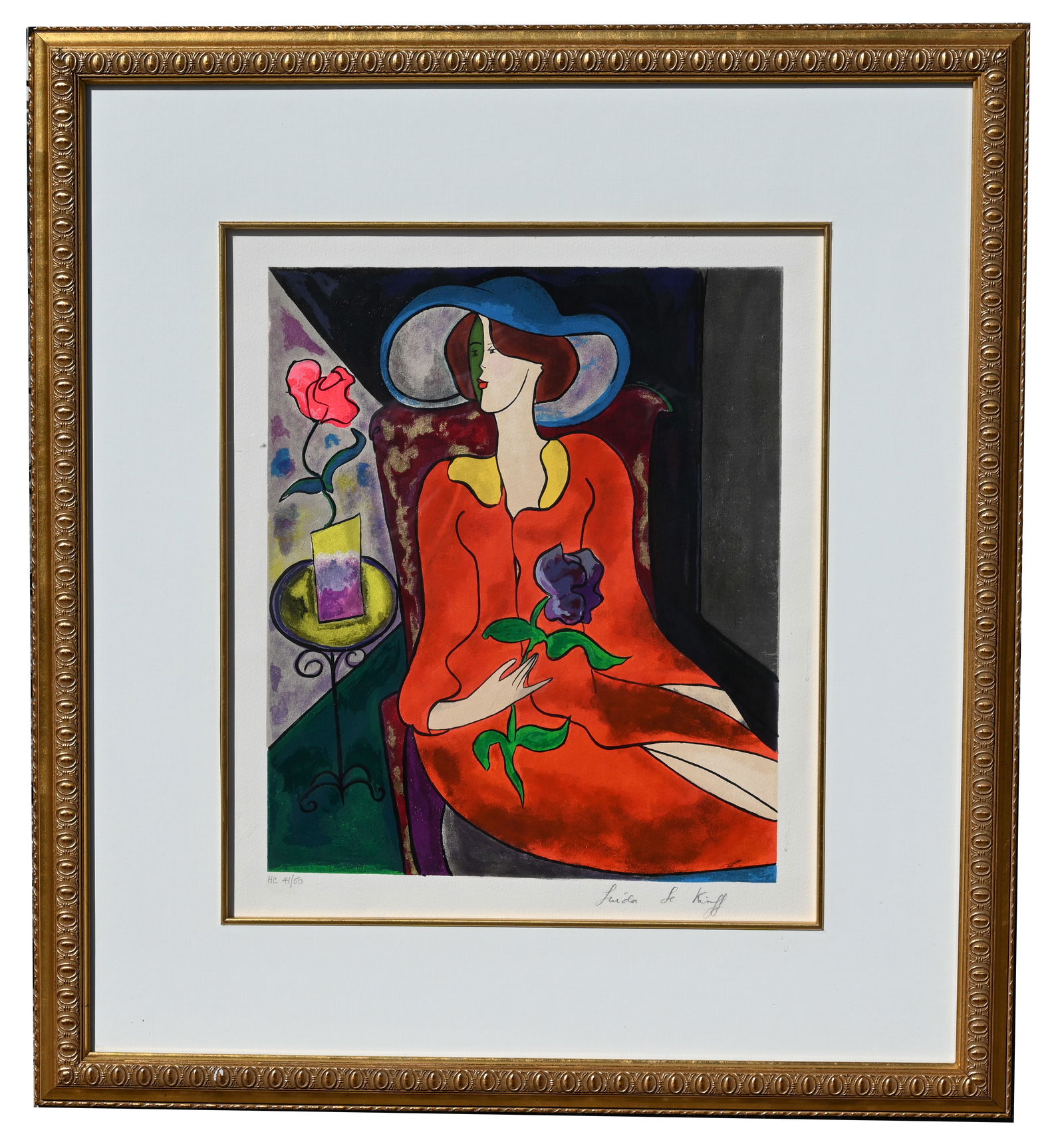 Linda Le Kinff - "La Nuit" Serigraph (1 of 4)